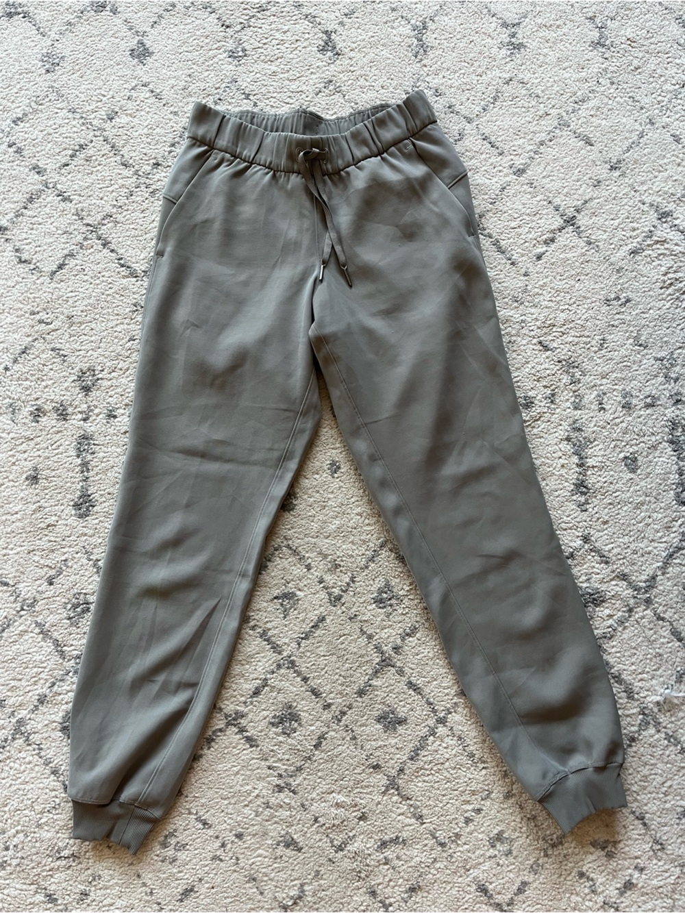 lululemon athletica Olive Green Track Joggers